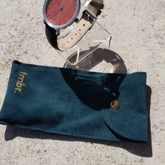 Tmbr Men's Watch with Wood-Grained Face - Picture 2 of 7